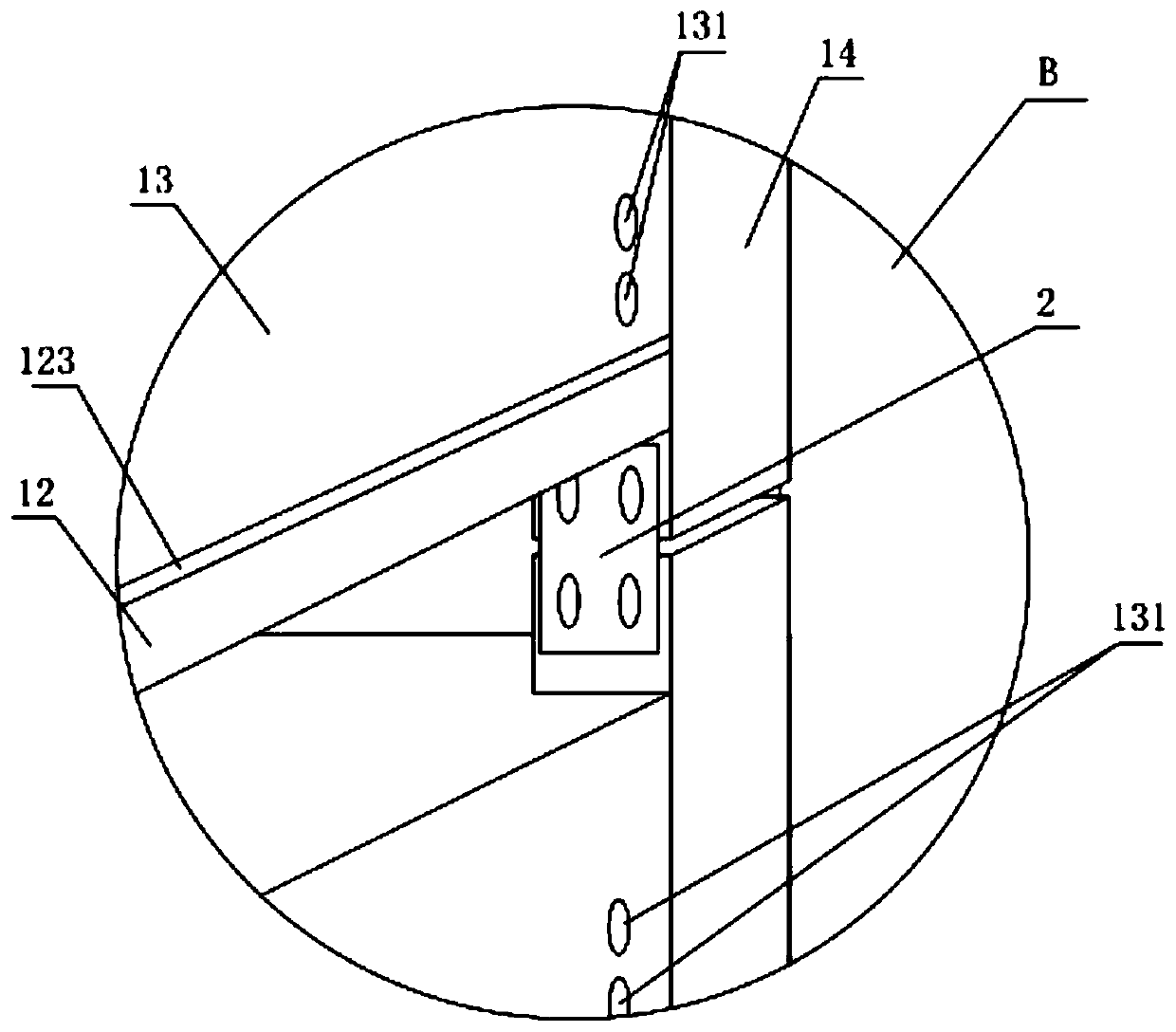 PPVC modular building structure system and assembly method thereof