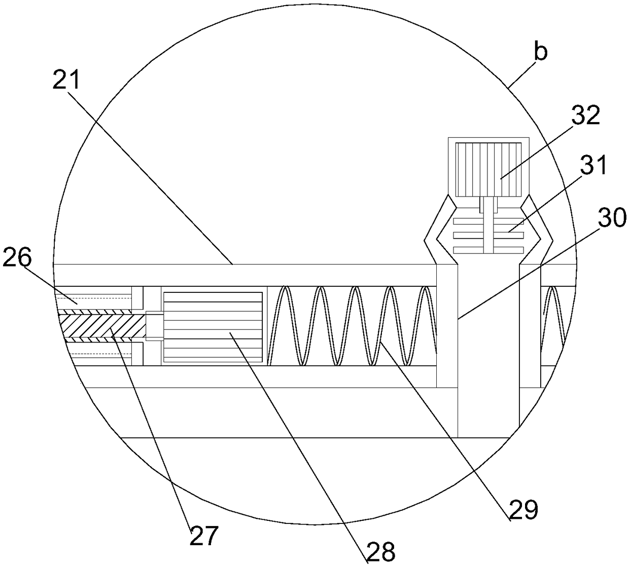 Deformation buffer type emergency brake device for elevator