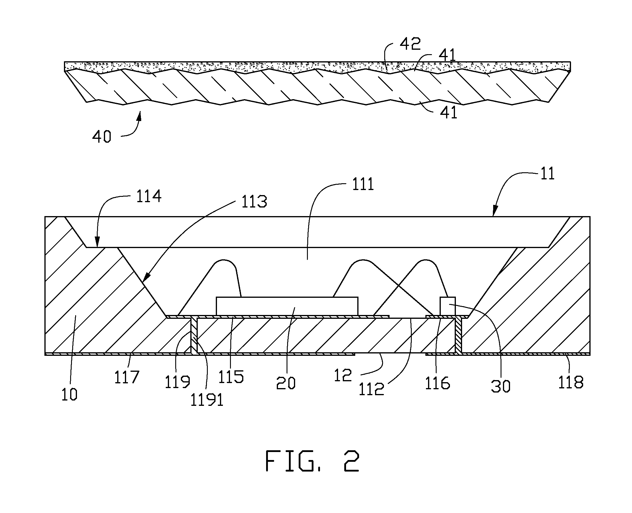 Light emitting diode package