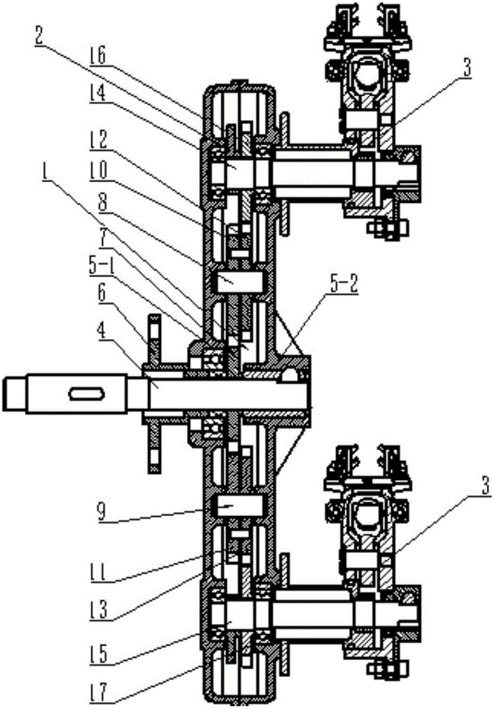 Concave-convex conjugated-Fourier planetary gear train seedling fetching mechanism