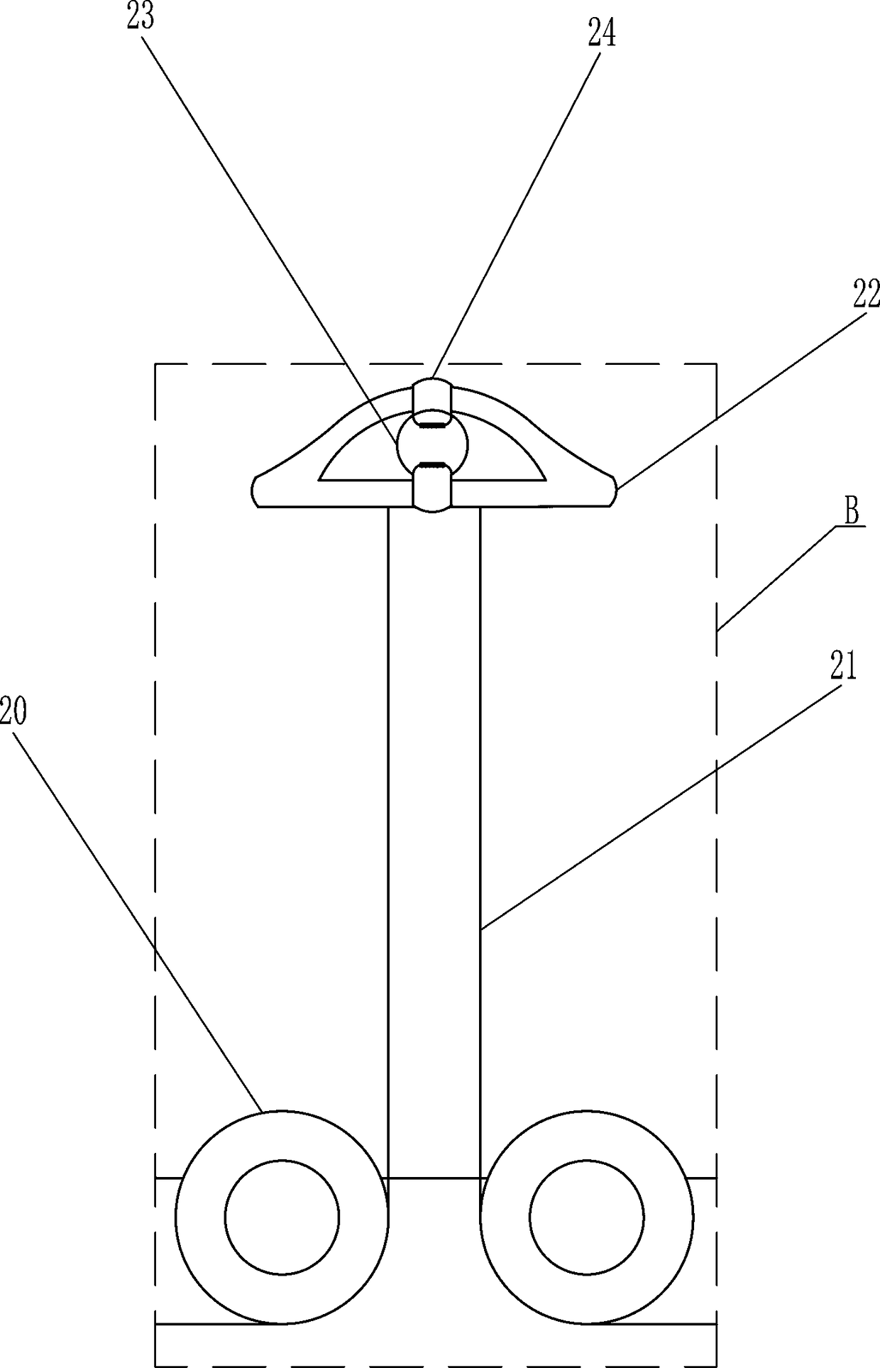 Municipal sewer fence jack