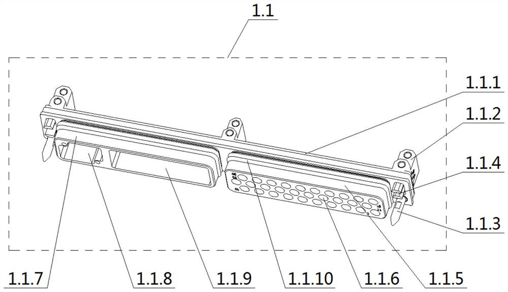 An ultra-high-speed, high-density, high-reliability integrated photoelectric radio frequency connector