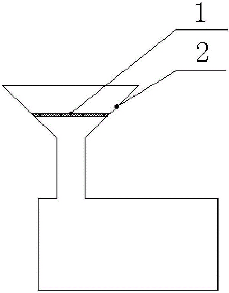 Special wastewater treatment device for hospitals