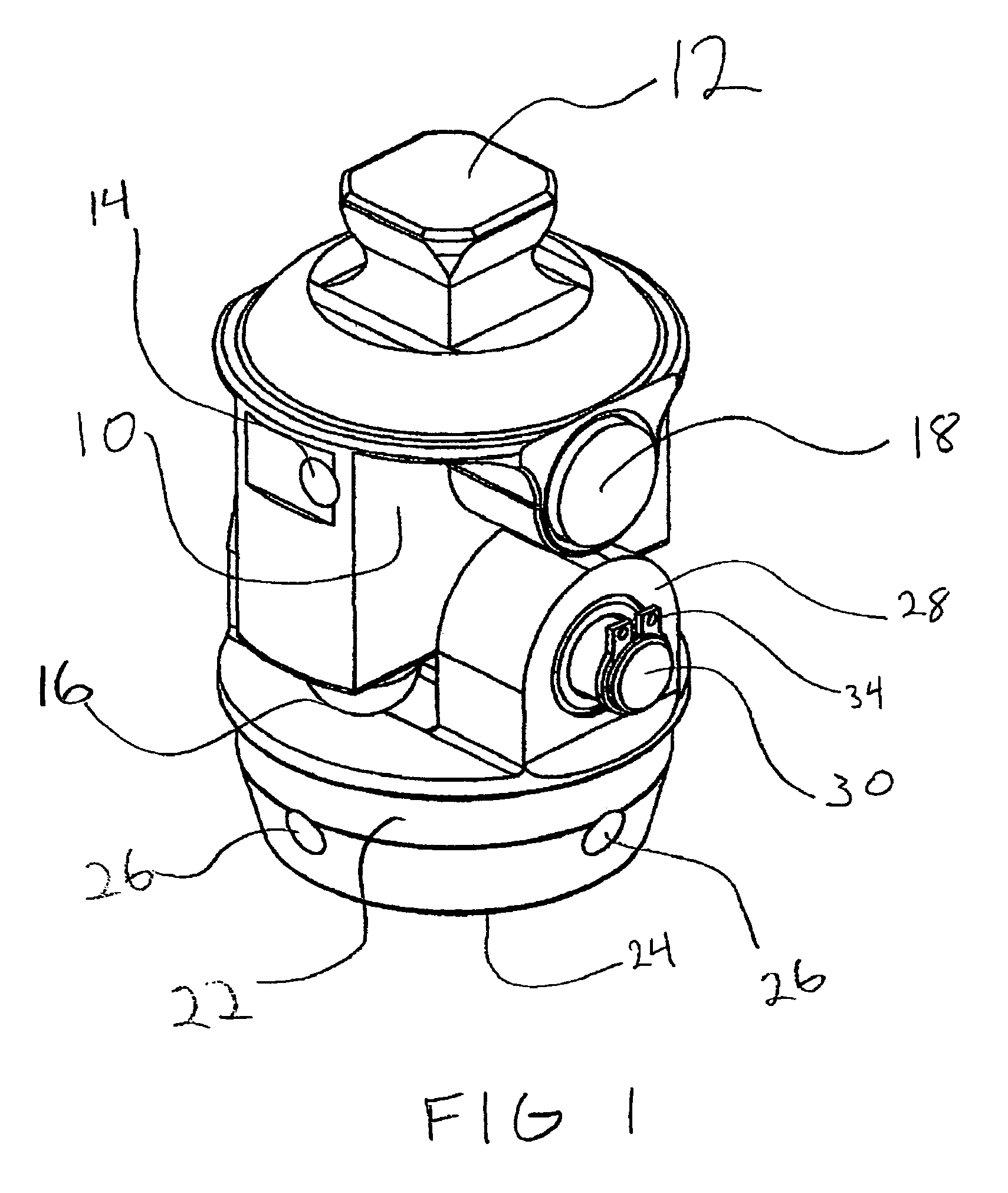 Adjusting mechanism for a prosthetic