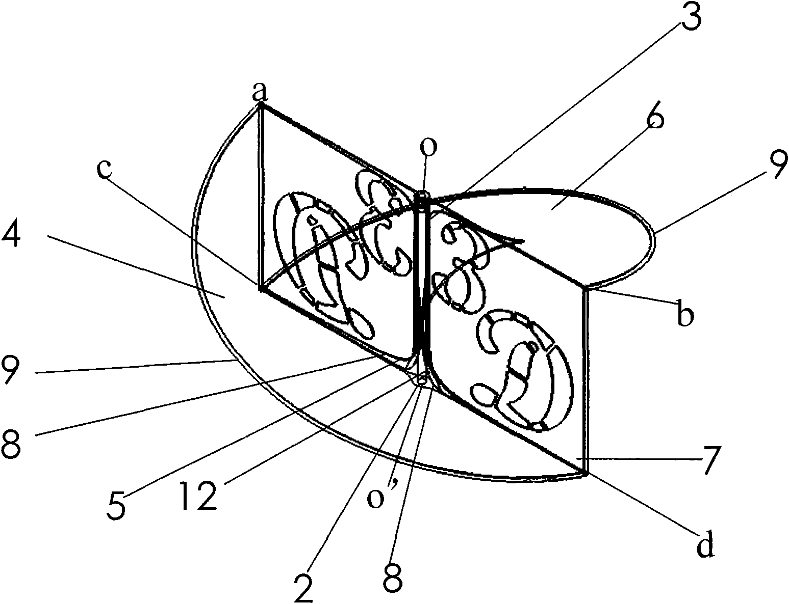 True three-dimensional imaging display screen