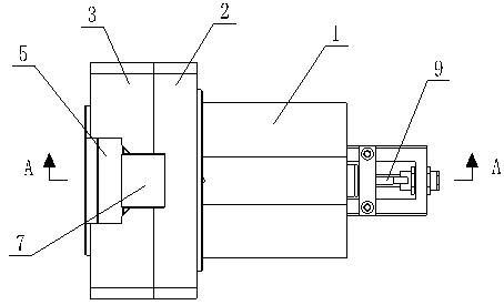 Guide rail connecting device