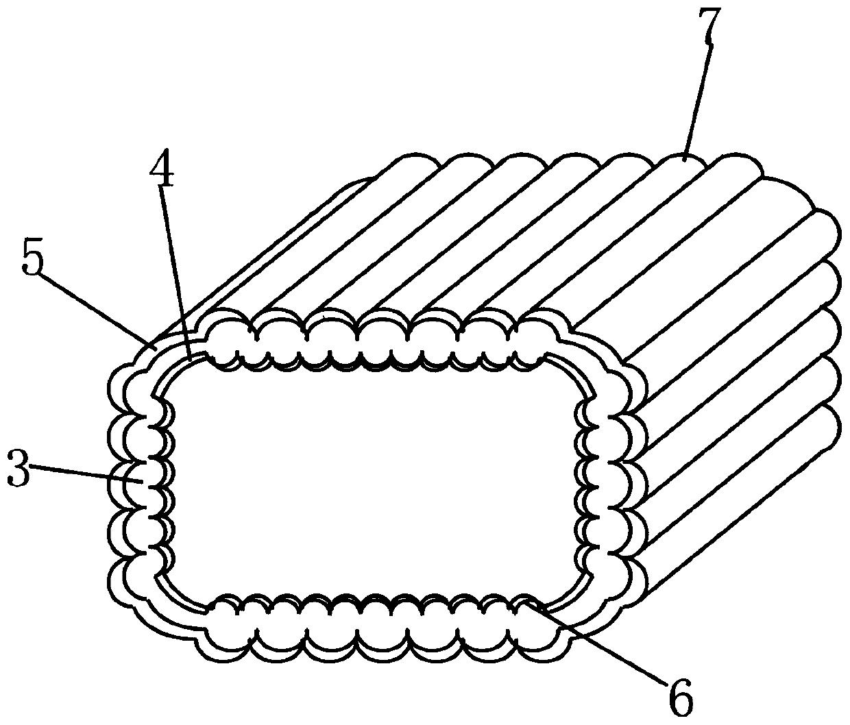 A controllable cooling device for electric welding machine