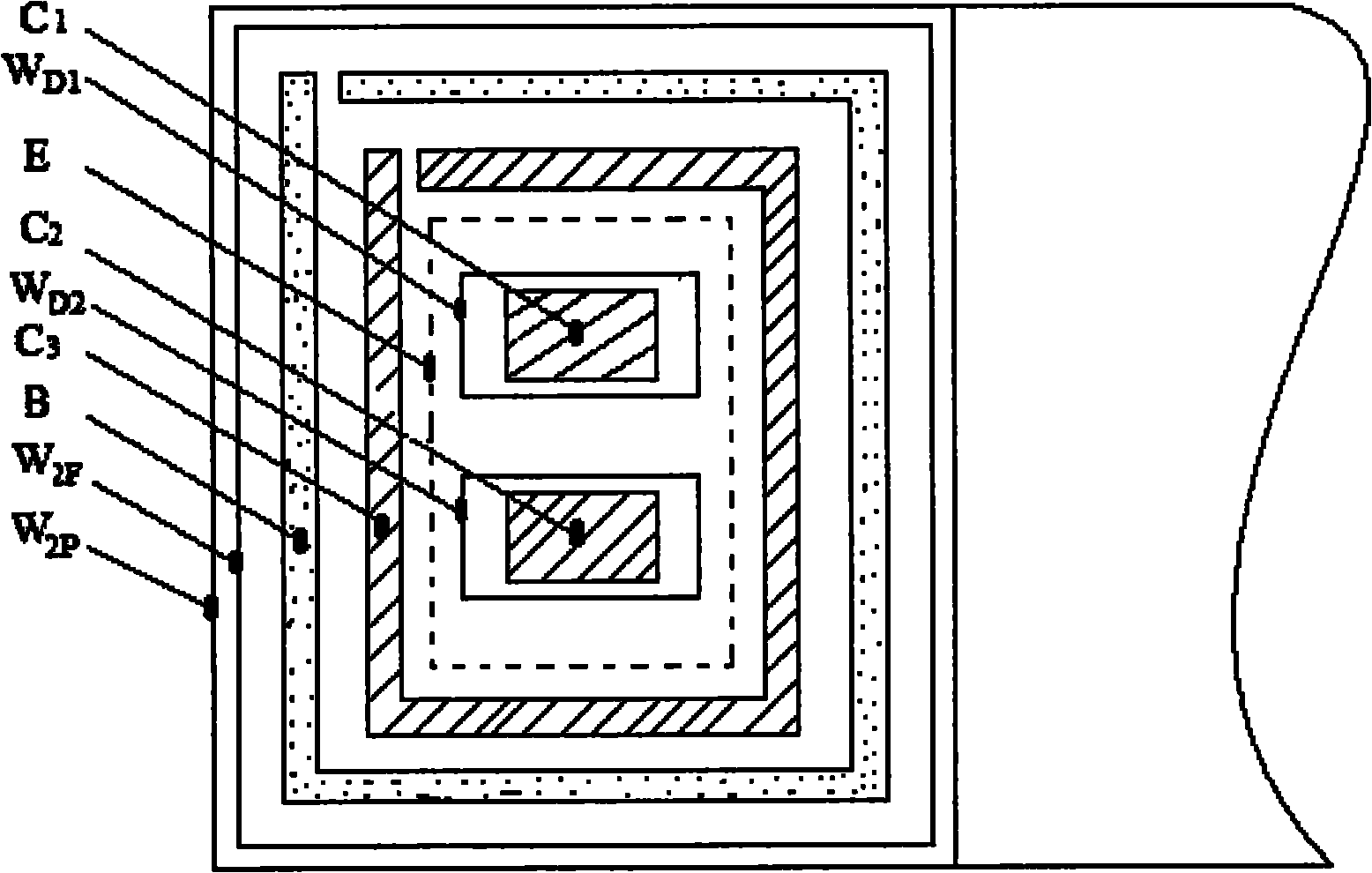 DC high-current metering device