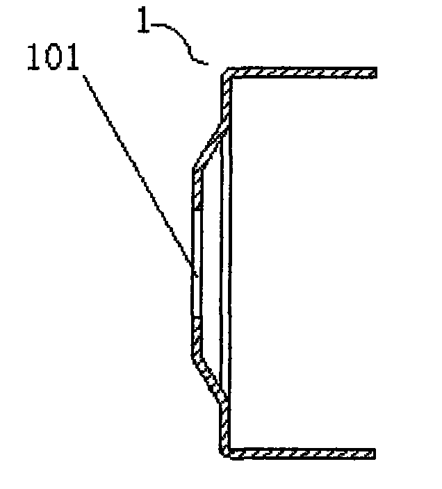 Oil pressure warning sensor for pressure sensitive capacitor