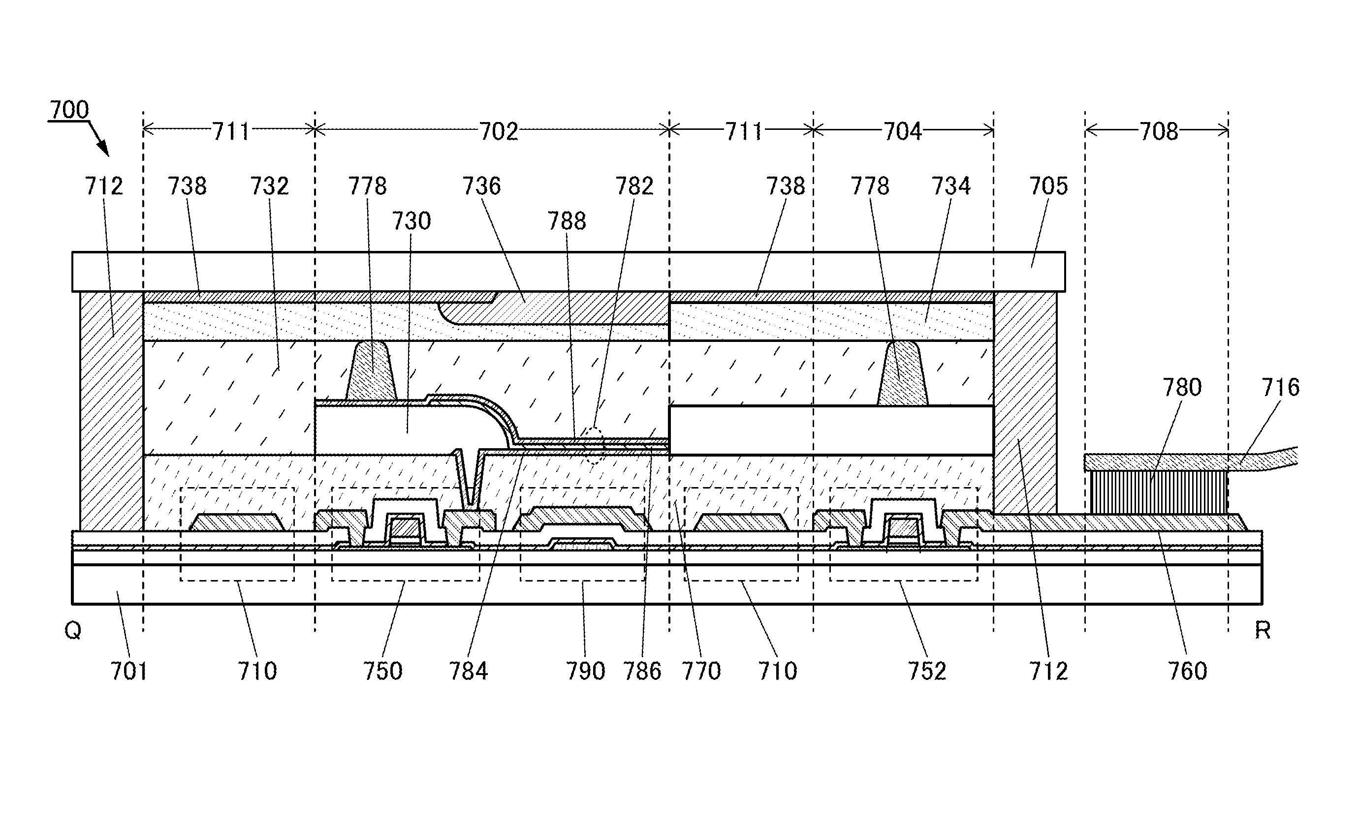 Semiconductor device and display device including the semiconductor device