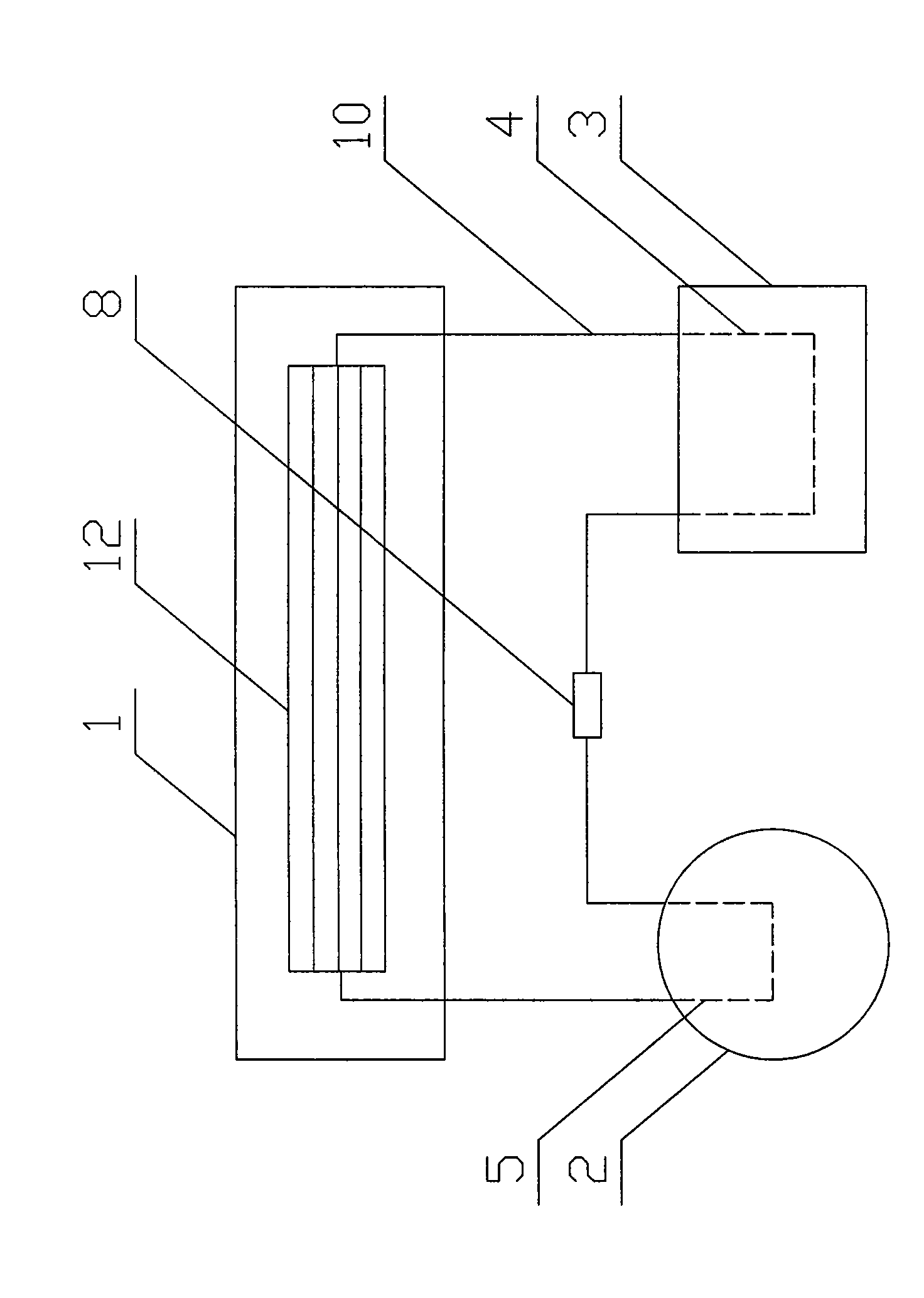 Combined heat and power method for house