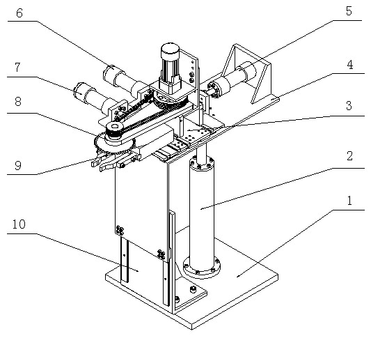 Guide Rail Mobile Banana Picker