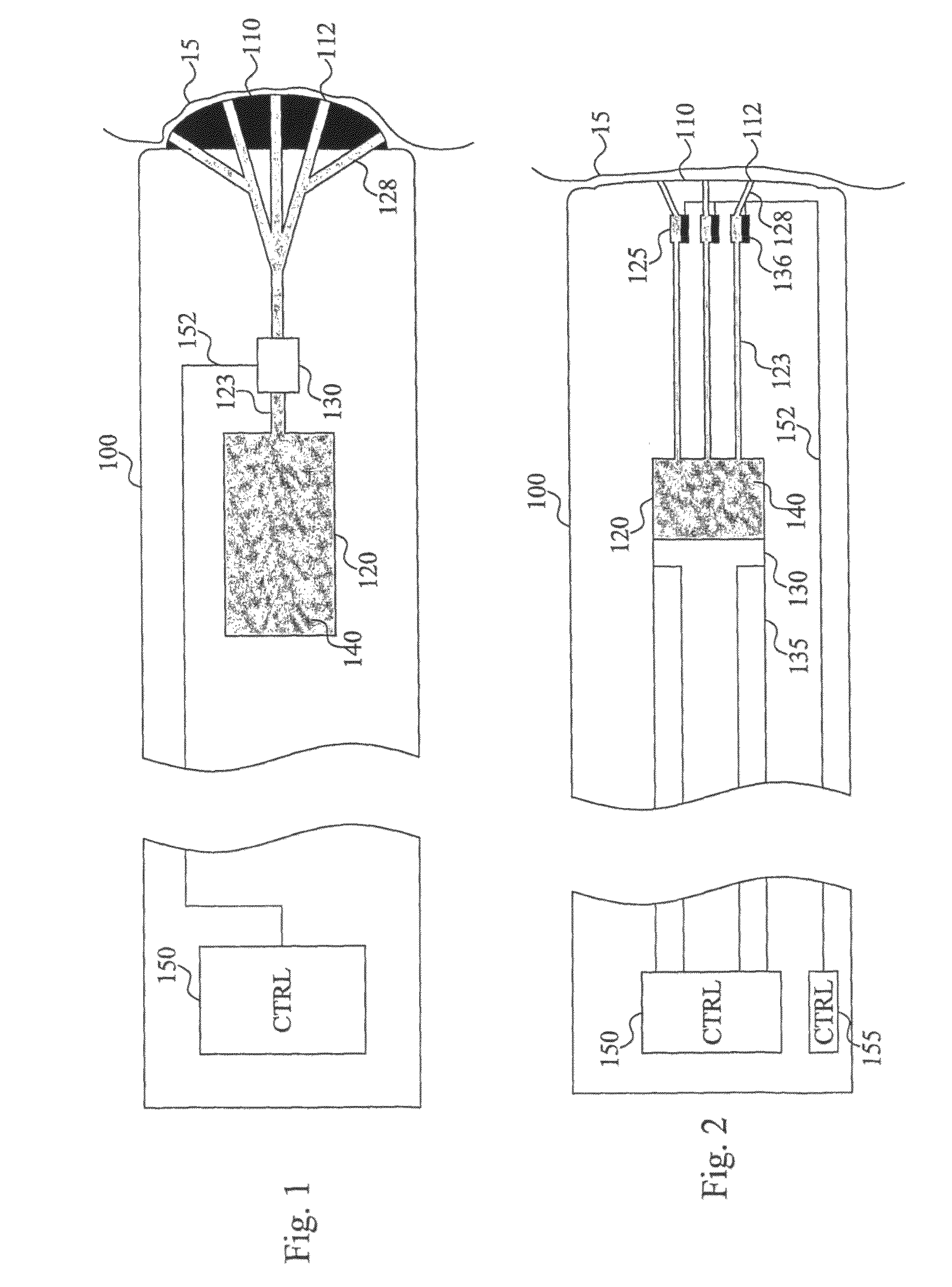 Tissue stimulating device and method