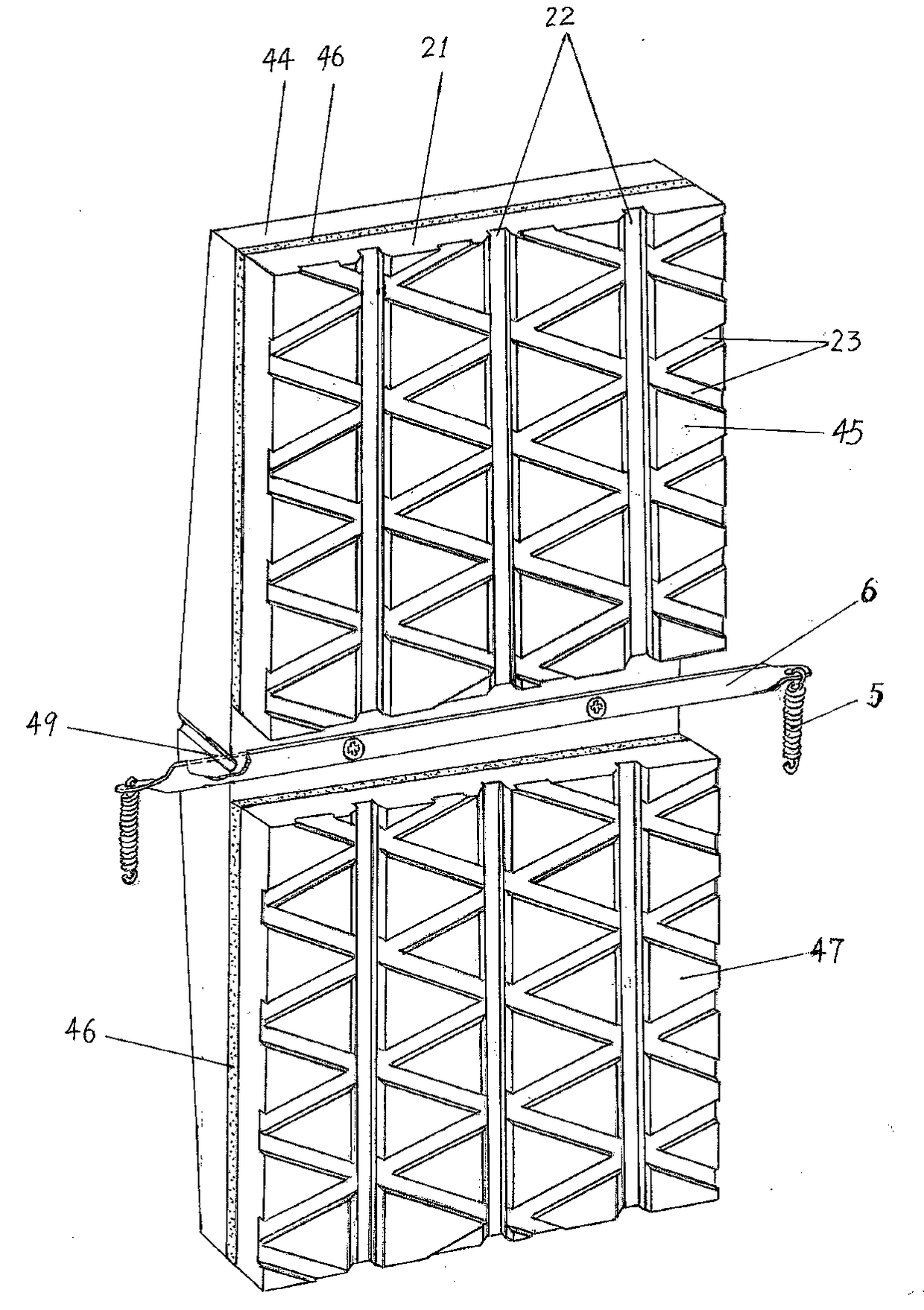 Rope clamp movable clamp block