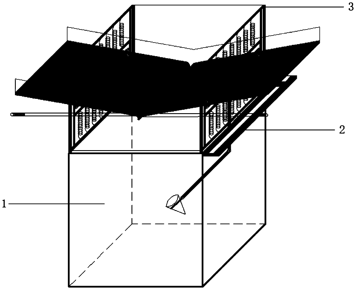 An experimental device for simulating foundation pit excavation