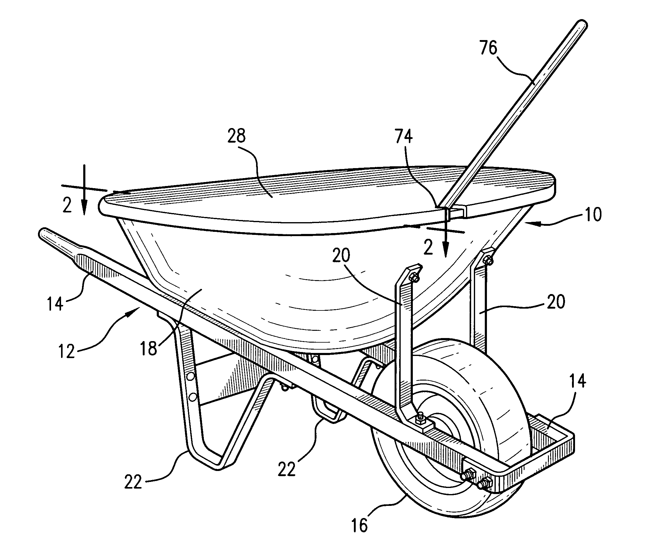 Wheelbarrow cover