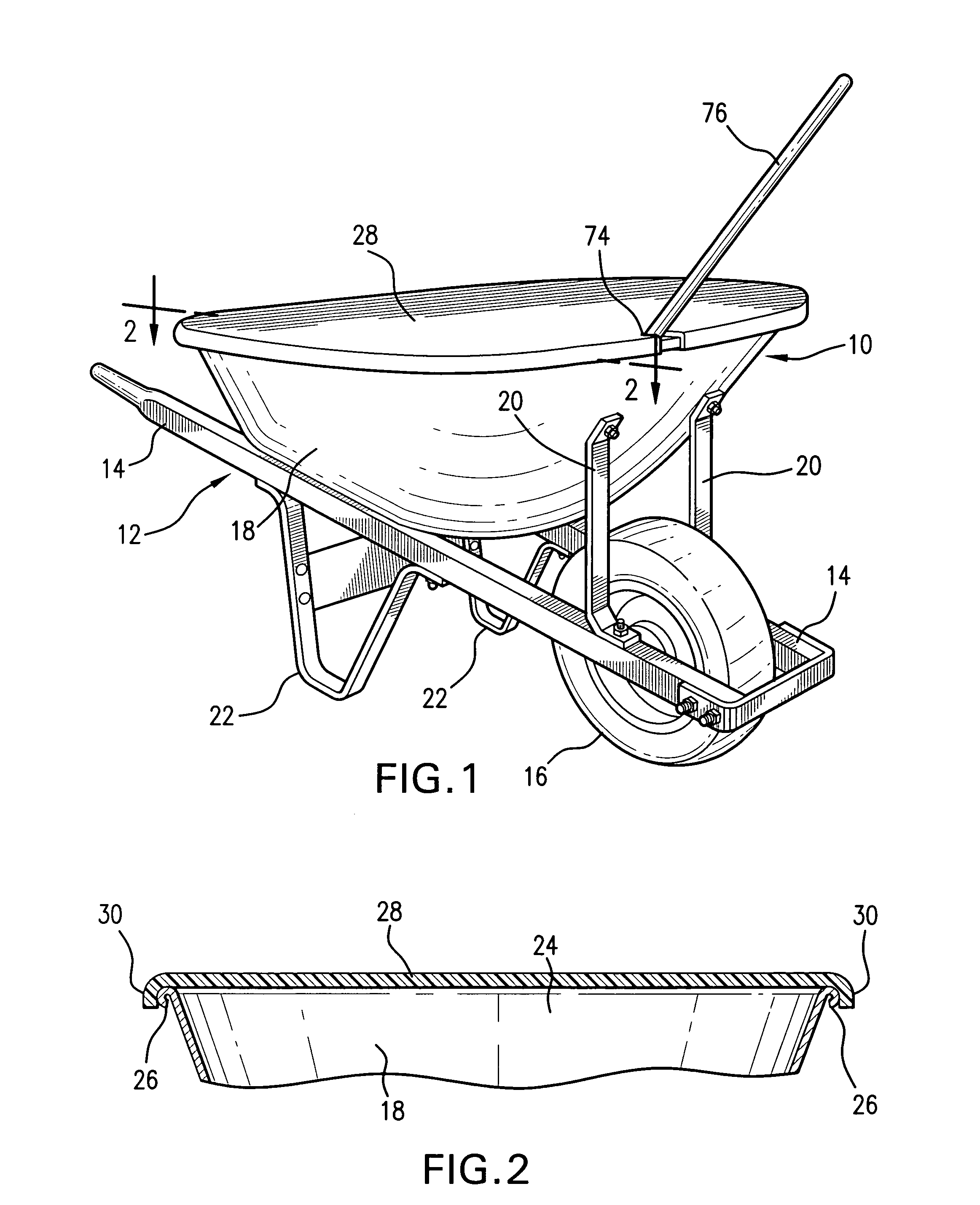 Wheelbarrow cover