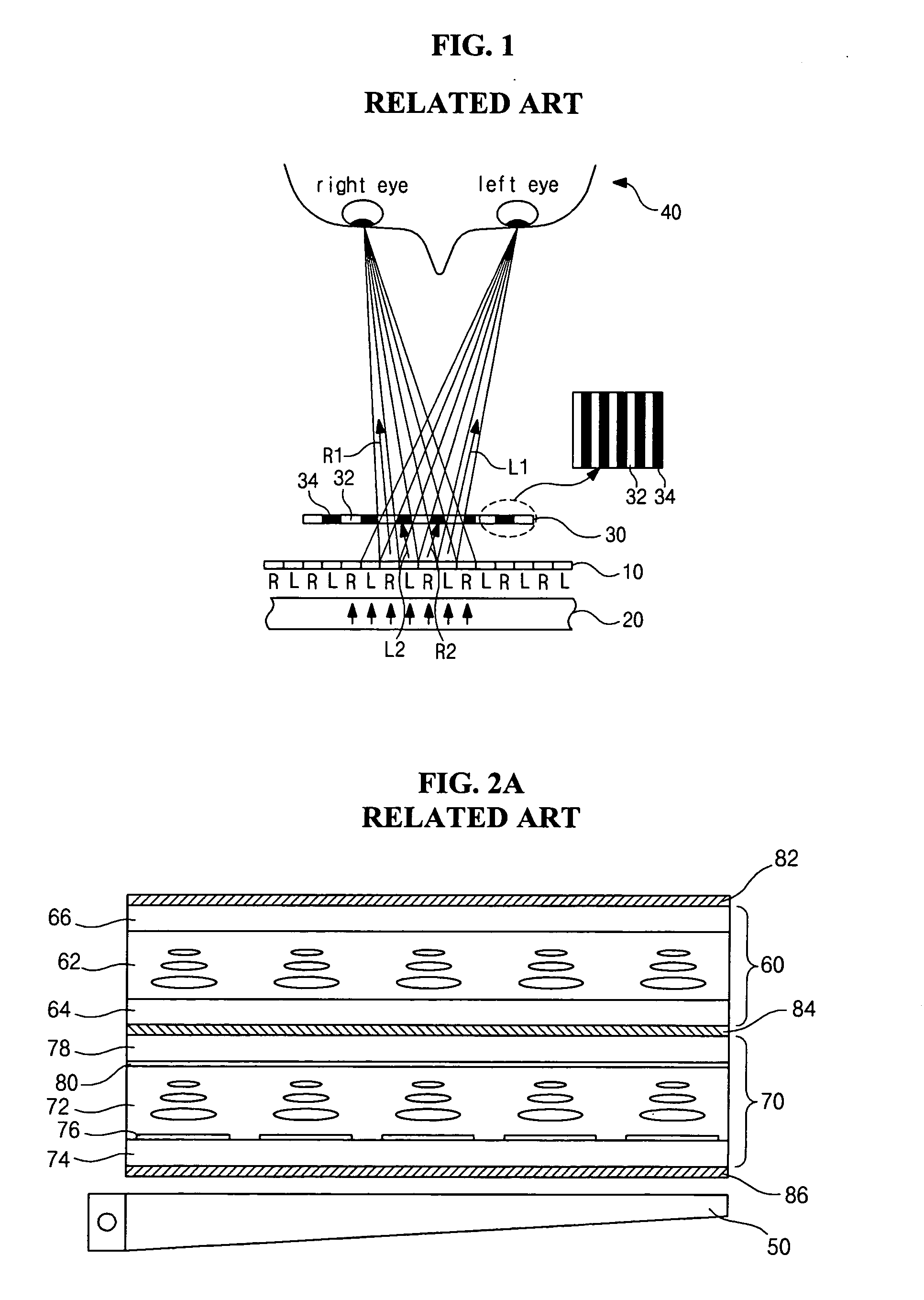 Parallax barrier liquid crystal panel for stereoscopic display device and fabrication method thereof