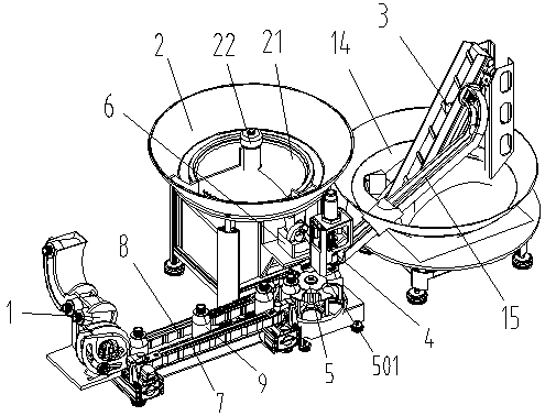 Medical bottle filling machine facilitating bottle body conveying