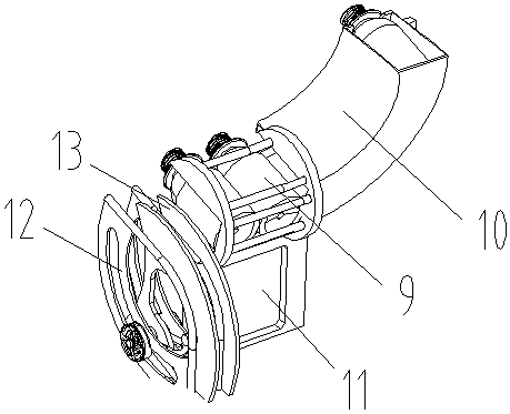 Medical bottle filling machine facilitating bottle body conveying