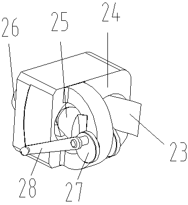 Medical bottle filling machine facilitating bottle body conveying