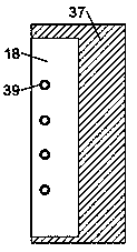 Display screen wiping device capable of preventing electrostatic dust adsorption