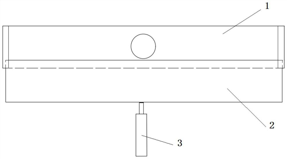 Automatic collecting device for ground waste silk of buffer frame and application method of automatic collecting device