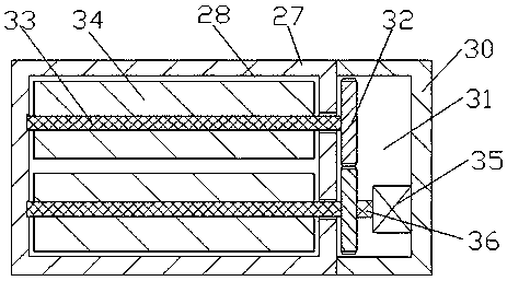 Difficult-to-dispose soil impurity separating device