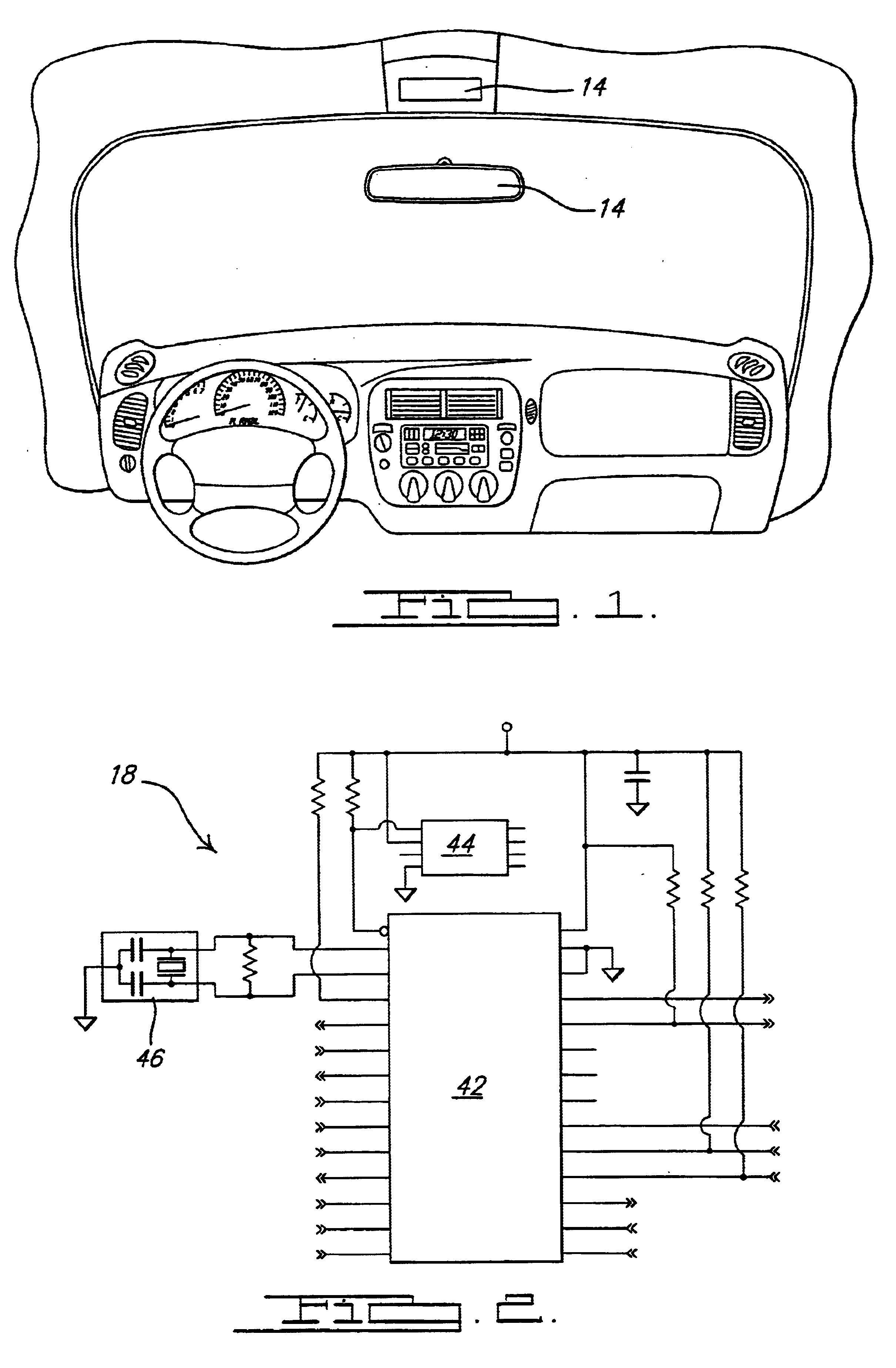 Method of automatic continuous calibration for an electronic compass