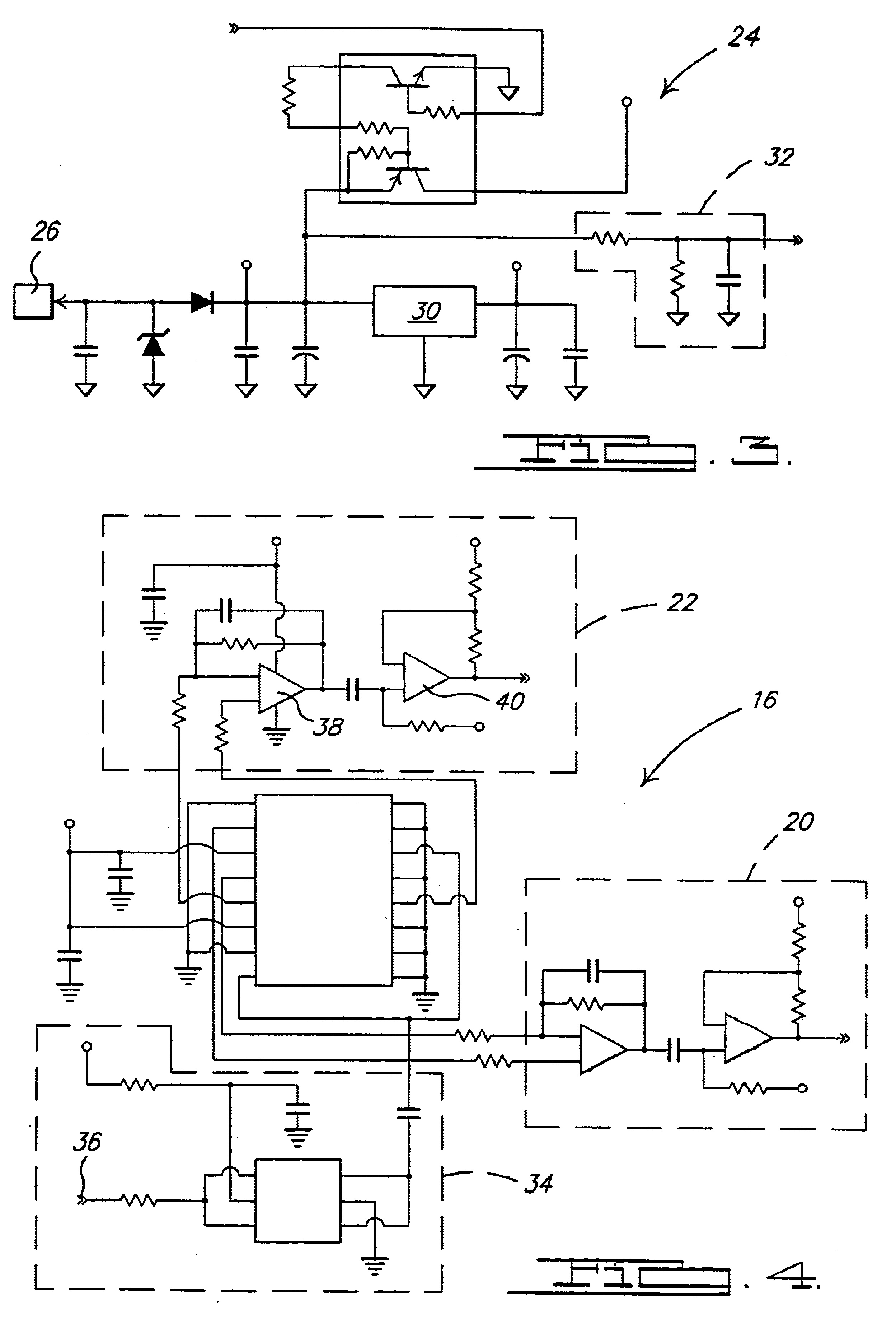 Method of automatic continuous calibration for an electronic compass