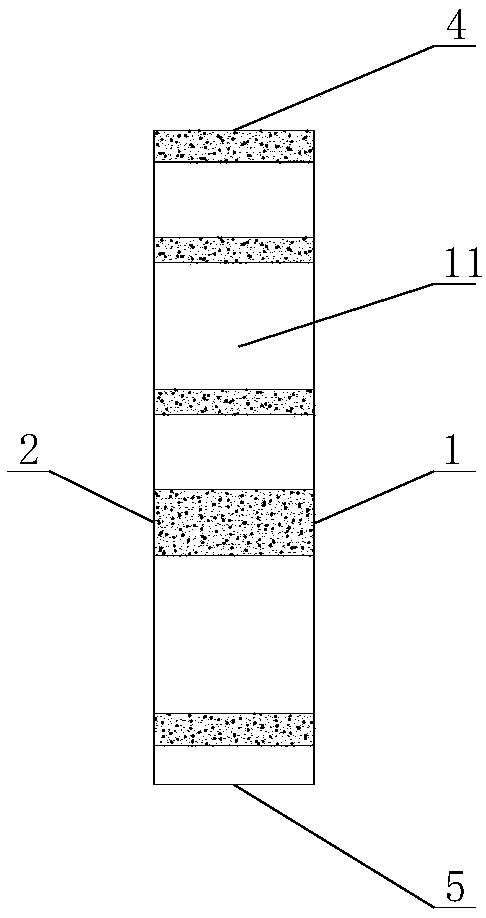 Integrated flower pool type ecological soil blocking building block and assembly type soil blocking wall