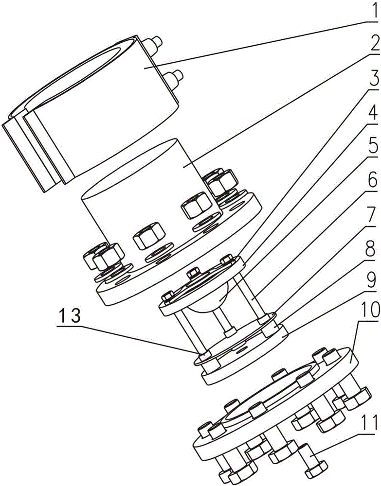 Cook-off test device for testing reaction level of slapper detonator with regard to high-temperature stimulation