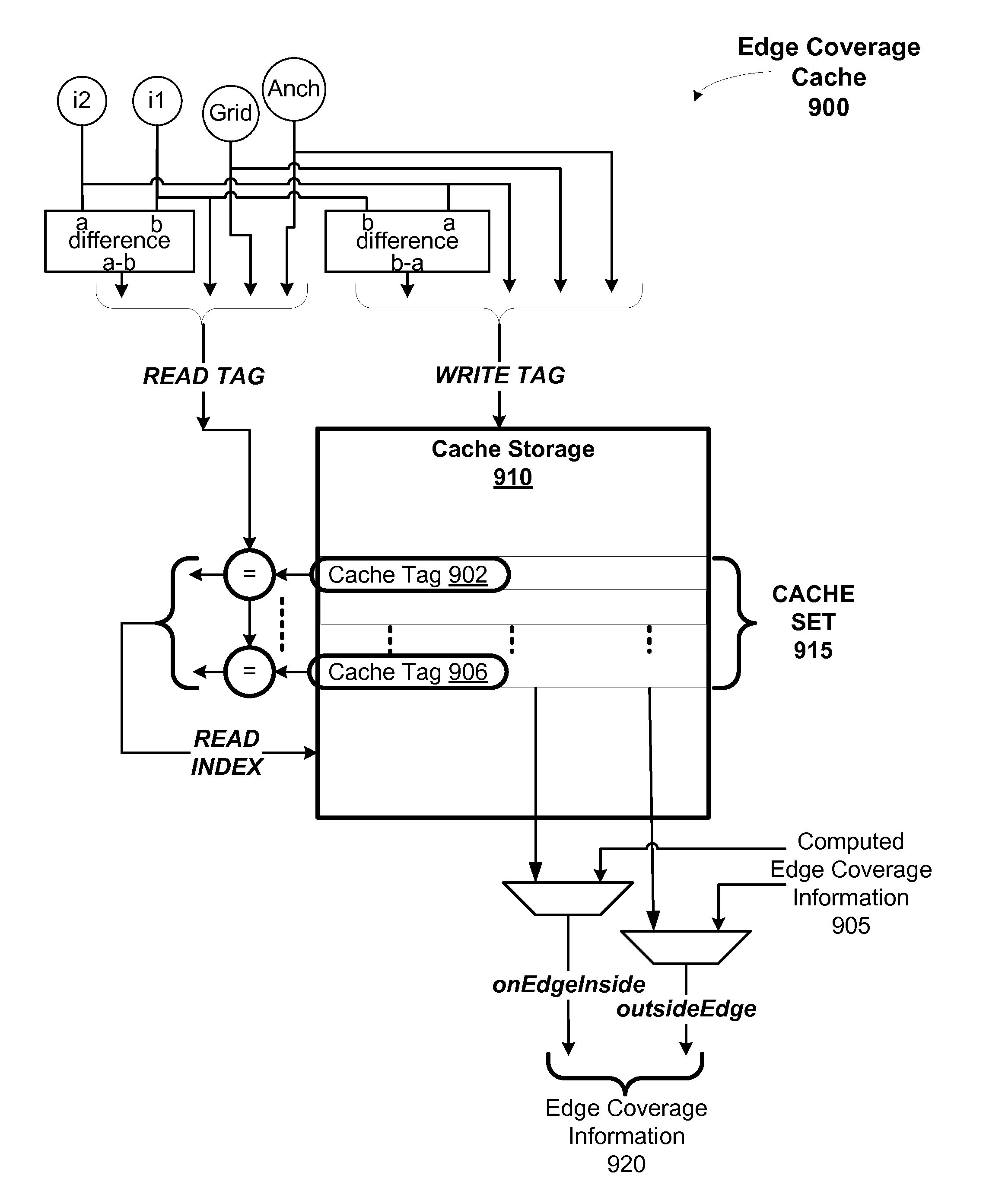 Coverage caching