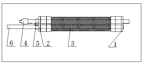 Method and device for fast measuring coal bed gas pressure through upward remote-distance hole drilling