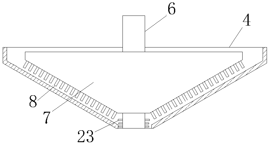 Agitating apparatus capable of realizing uniform agitation for biopharmaceutical use