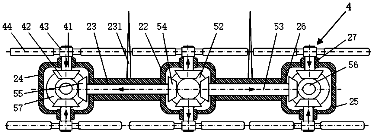 Short-blade multi-rotor wind power generation device