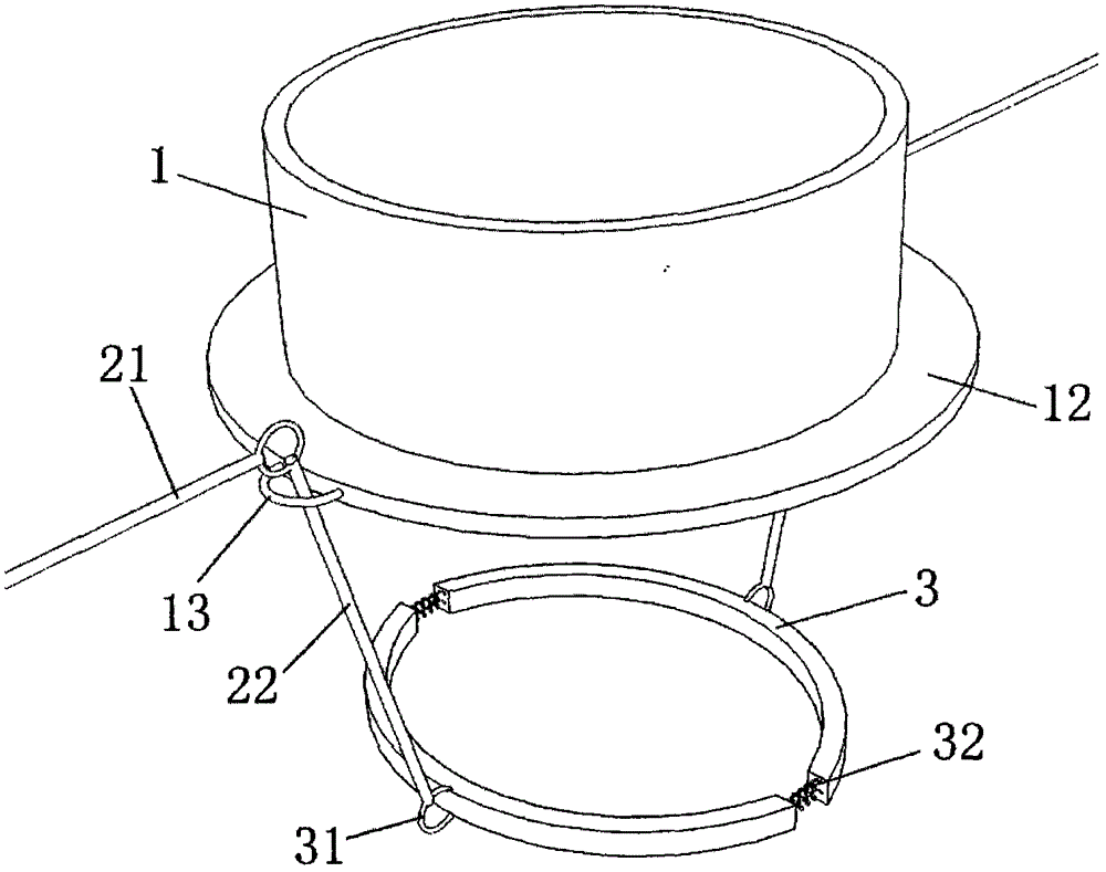 Test-tube taking and placing device