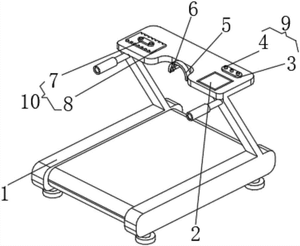 Self-detecting fitness equipment for health of old people