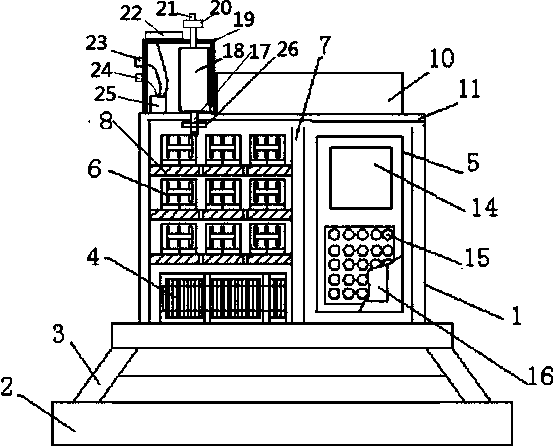 High-voltage frequency converter