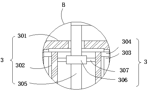 Convenient to clean reaction device for preparing chemical materials