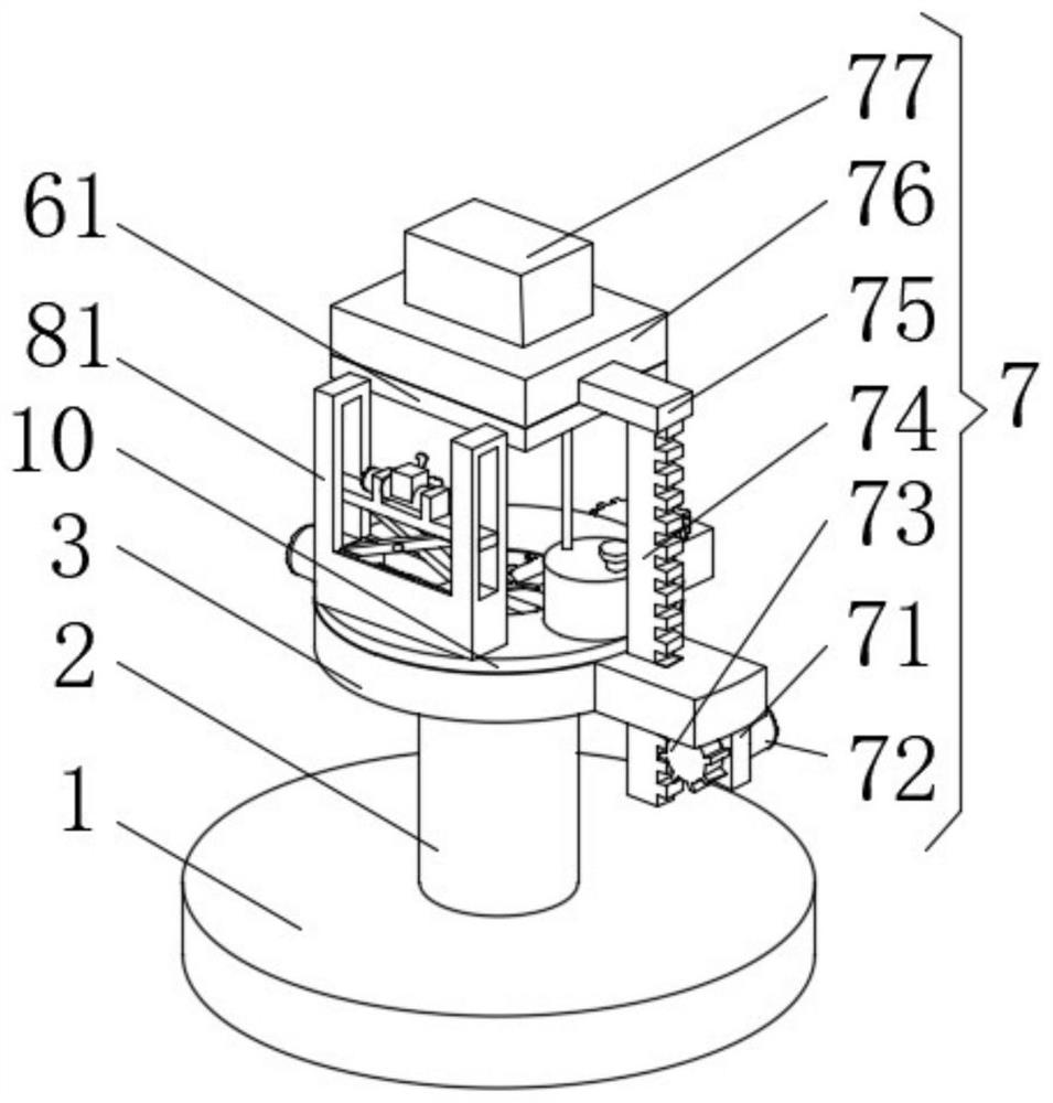 Positioning mechanism for X-ray fluorescence spectrometer