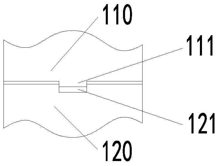 Mask nose bridge body adding device