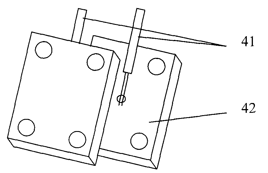 Method and device for testing interfacial heat transfer coefficient during rapid solidification