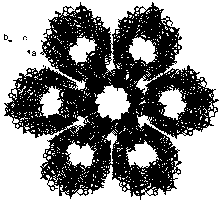 Preparation method of polyoxometallate lithium ion battery electrode material