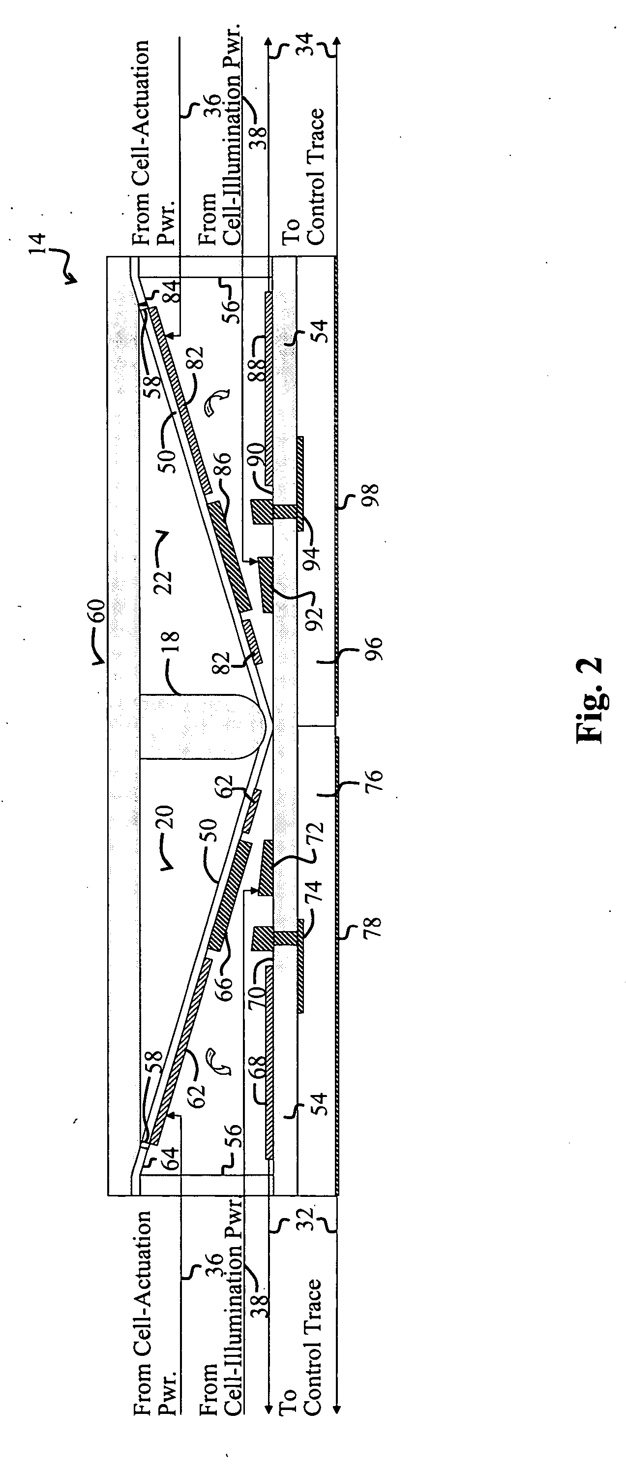 Picture element using microelectromechanical switch