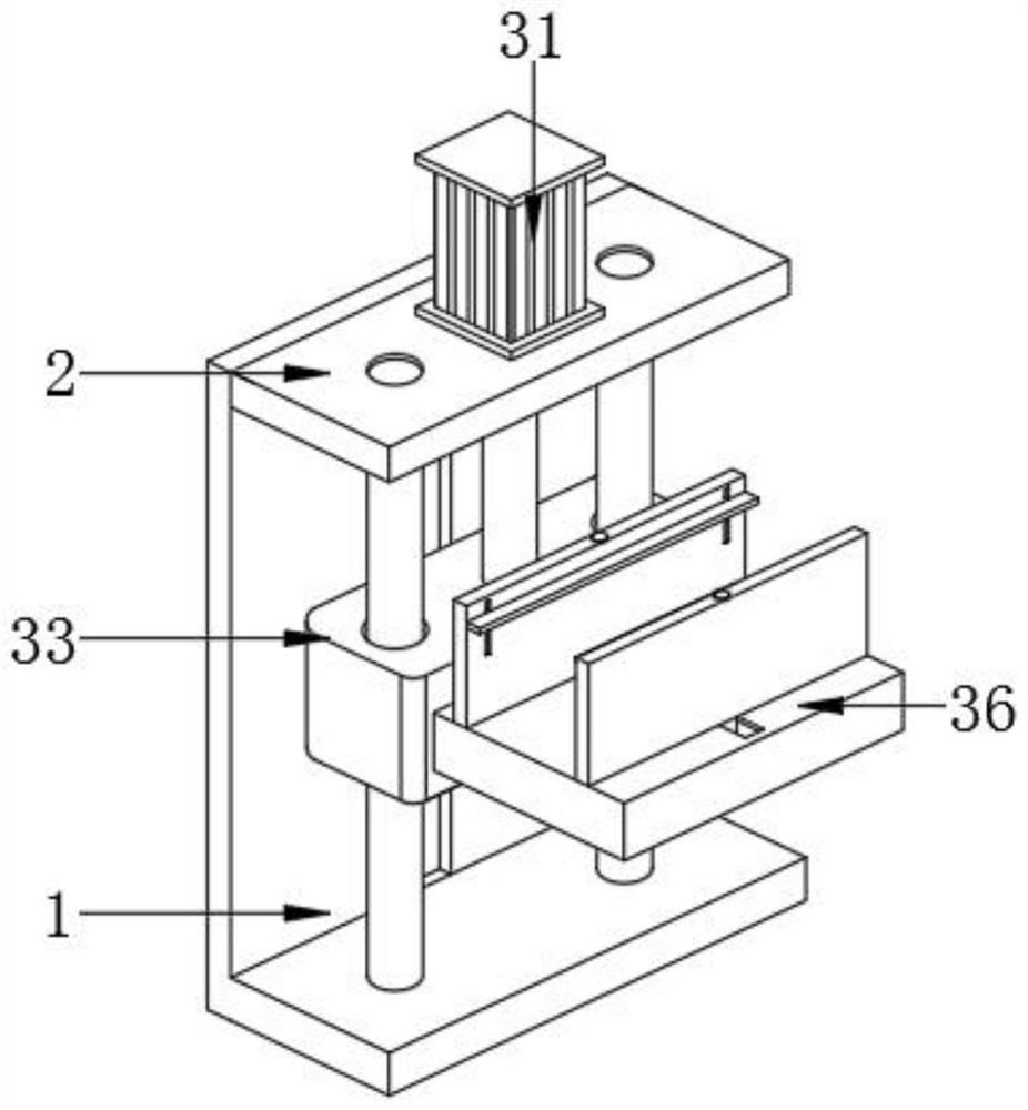 Hot press forming control system and heat treatment method for large-section H-shaped steel component