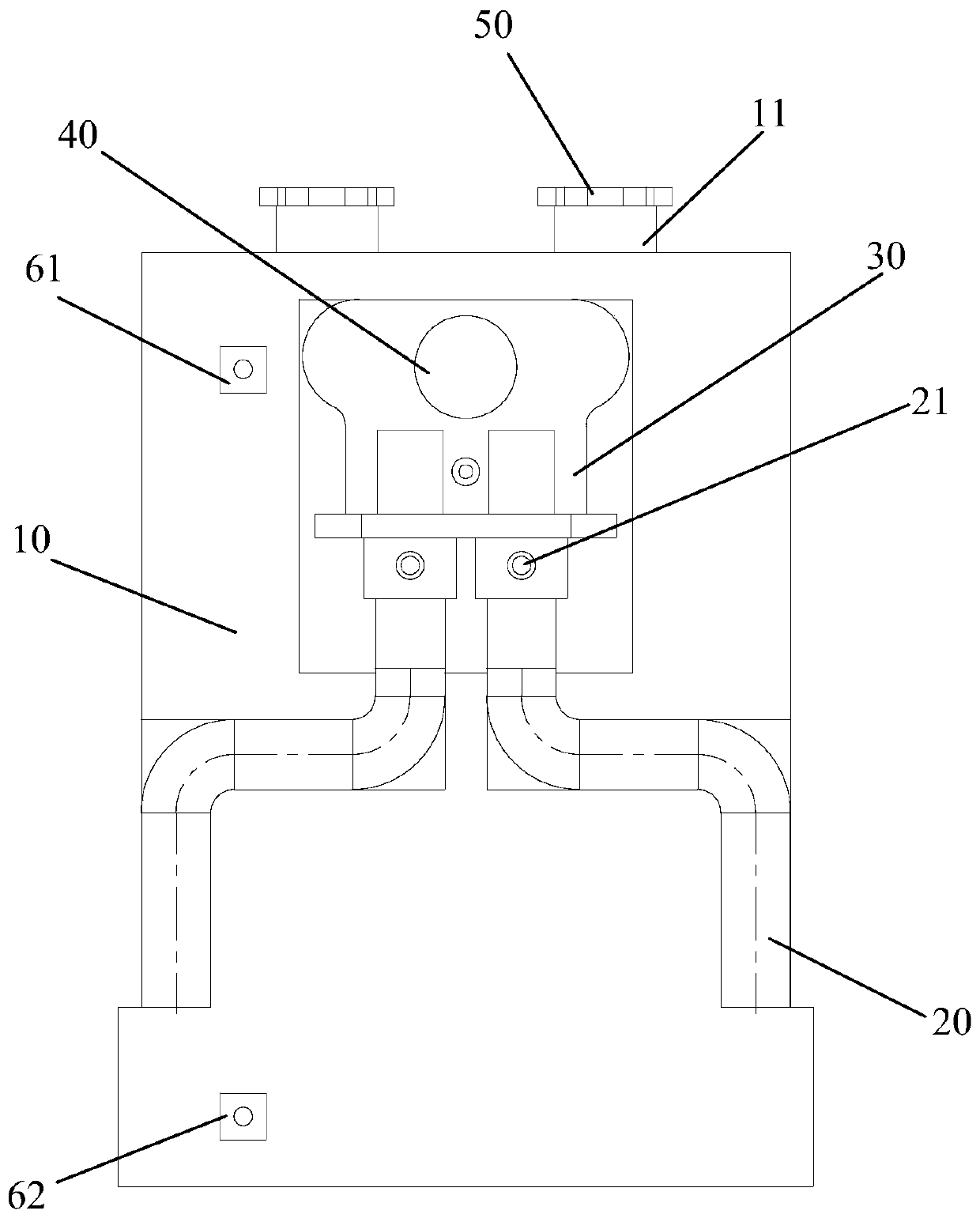 Automatic detergent feeding device and dish washing machine