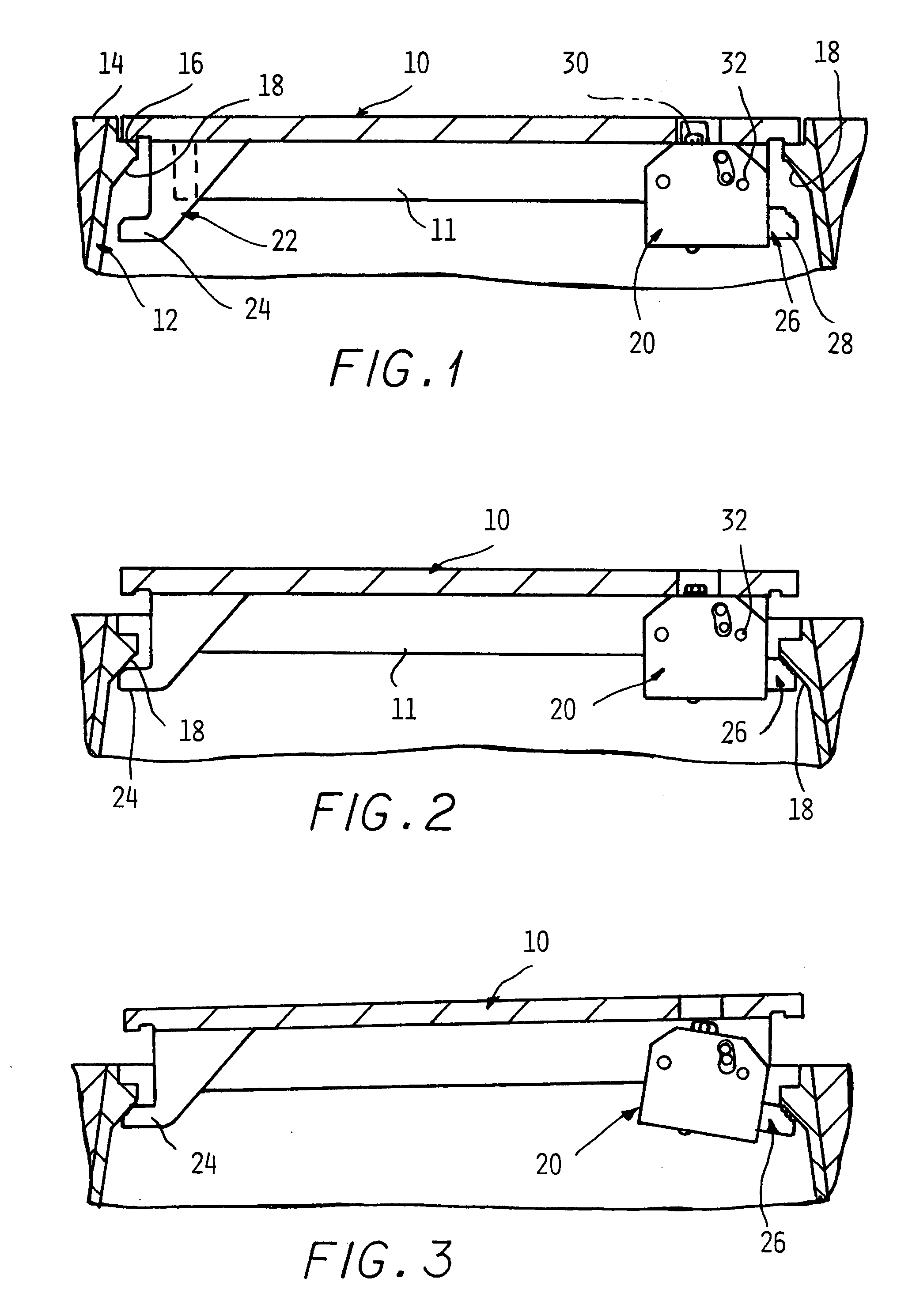 Manhole Cover Security Lock with Controlled Pressure Release