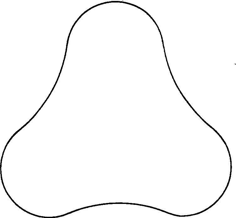 Poly (trimethylene terephthalate) modified cross-section yarn