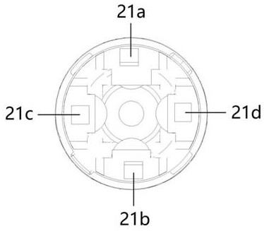 A near-drill magnetic field imaging positioning measuring instrument and working method